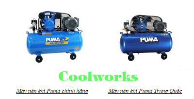 Phân biệt máy nén khí Puma thật giả như thế nào?