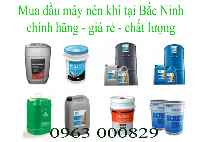 mau dầu máy nén khí tại Bắc Ninh