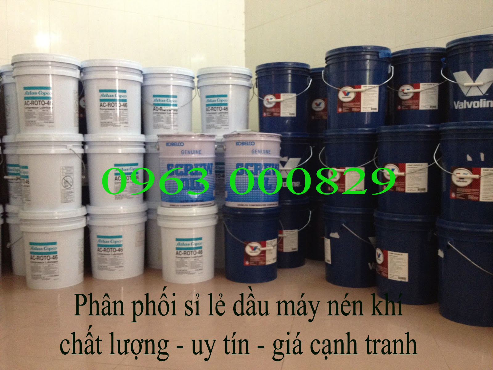 phân phối dầu máy nén khí tại Bắc Ninh